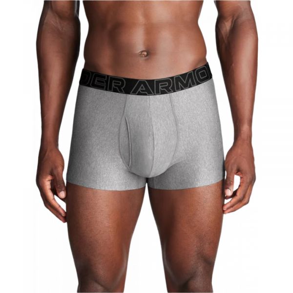 Boxerky Under Armour M UA Perf Tech 3in-GRY