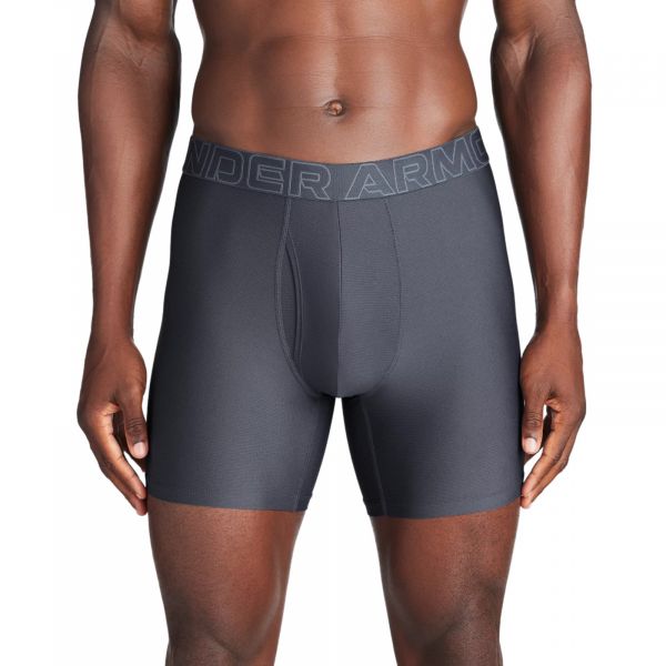 Boxerky Under Armour M UA Perf Tech 3in GRY